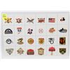 Image 1 : SHEET OF 24 MLB COLLECTOR PINS