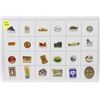 Image 1 : SHEET OF 24 TOURIST COLLECTOR PINS
