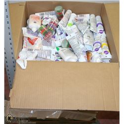 BOX OF STORE CLOSURE MERCHANDISE