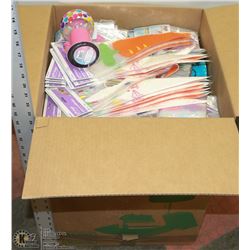 BOX OF STORE CLOSURE MERCHANDISE