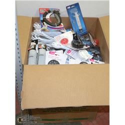 BOX OF STORE CLOSURE MERCHANDISE