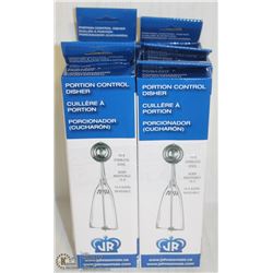 SET OF SIX PORTION SCOOPS - ON CHOICE