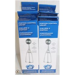 SET OF SIX PORTION SCOOPS - ON CHOICE