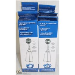 SET OF SIX PORTION SCOOPS - ON CHOICE