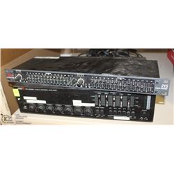DBX 215 EQUALIZER & INTER M PA-2000 PUBLIC ADDRESS