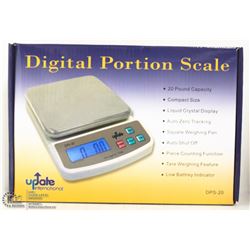 NEW 20LB DIGITAL PORTION SCALE - ON CHOICE