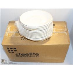 STEELITE "MONACO" SAUCERS - LOT OF  108PCS