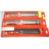 Image 1 : NEW MUNDIAL KNIVES (RED HANDLE) - SET OF 3
