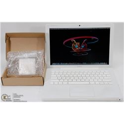 WHITE APPLE MACBOOK W/ WEBCAM ON CHOICE