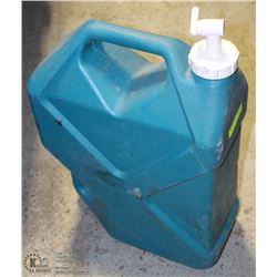 7 GALLON PLASTIC WATER JUG WITH SPOUT