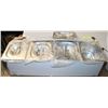 Image 1 : STAINLESS 4 COMPARTMENT 1/6 SIZE INSERT HOLDER