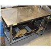 Image 1 : STAINLESS STEEL PREP TABLE 48"X24"X34"