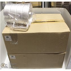 NEW 2QT ALUMINUM DRY INGREDIENT BAKERS MEASURES