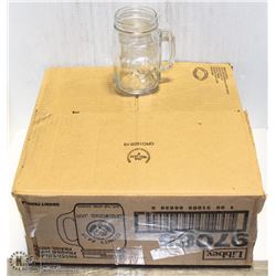 CASE OF 12 COUNTY FAIR DRINKING MASON JARS - ON CHOICE