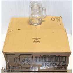 CASE OF 12 COUNTY FAIR DRINKING MASON JARS - ON CHOICE