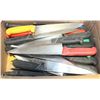 Image 1 : FULL CASE OF USED/SHARPENED KNIVES