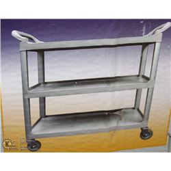 NEW 40" X 20" THREE TIER UTILITY CART