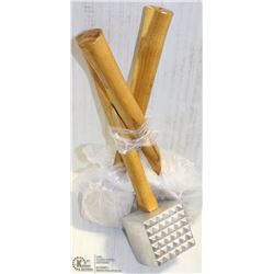 LOT OF 3 NEW MEAT MALLET TENDERIZERS - ON CHOICE