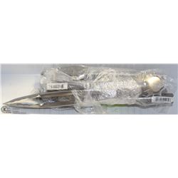 8 NEW 9" STAINLESS EXTRA HEAVY DUTY TONGS