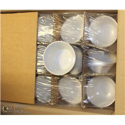 LOT OF 36 STEELITE 7OZ SUGAR / BOULLION CUPS - ON CHOICE