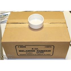 NEW 4OZ MELAMINE RAMEKINS - BOX OF 48