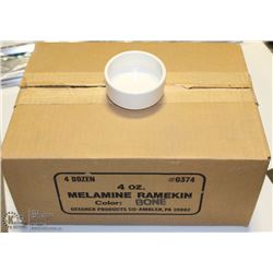 NEW 4OZ MELAMINE RAMEKINS - BOX OF 48