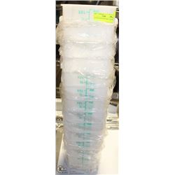 LOT OF 12 NEW 4QT INGREDIENT BINS