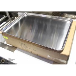 LOT OF 10 NEW FULL SIZE ALUMINUM BUN PANS