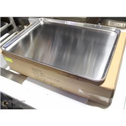 LOT OF 10 NEW FULL SIZE ALUMINUM BUN PANS