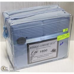 QUEEN BABY BLUE HOTEL QUALITY 1800 SERIES