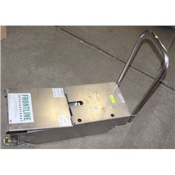 STAINLESS STEEL DRAIN CART FOR DEEP FRYER GREASE