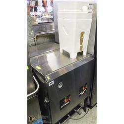 SILVER KING MILK DISPENSER WITH 4 BINS 27"X17"X39"