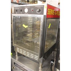 SERVE-A-PIZZA 4 TEIR ROTATING PIZZA DISPLAY WARMER