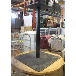 40" ROUND WOOD BAR TABLE