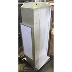 LED DISPLAY STAND ON WHEELS 19"X16"X60"