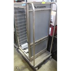 COMMERCIAL CATERING CARTS ON HEAVY ( RESTAURANT )