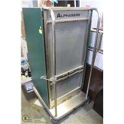 COMMERCIAL CATERING CARTS ON HEAVY ( RESTAURANT )