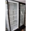 Image 3 : NEW ICB DOUBLE HINGED GLASS DOOR COOLER 44"X26"X82