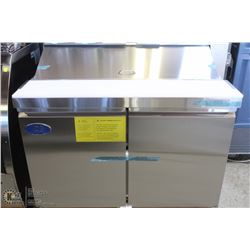 NEW ICB 2 DOOR SANDWICH PREP COOLER 49"X30"X45"
