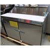 Image 2 : NEW ICB 2 DOOR SANDWICH PREP COOLER 49"X30"X45"