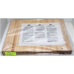 HARD CANADIAN MAPLE CARVING BOARD NEW-ON CHOICE