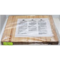 HARD CANADIAN MAPLE CARVING BOARD NEW-ON CHOICE