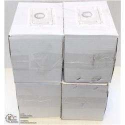 4 NEW LOCKING CASTORS 2-3/8" PLATE