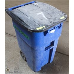 LARGE COMMERCIAL GRADE RECYCLING BIN ( RESTAURANT
