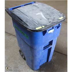 LARGE COMMERCIAL GRADE RECYCLING BIN ( RESTAURANT