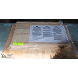 SET OF 2 NEW  SOLID WOOD CUTTING BOARDS SET OF