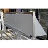 Image 1 : NEW 72" X 16" STAINLESS STEEL WALL SHELF