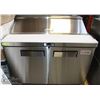 Image 2 : SATURN 48" SANDWICH PREP TABLE (12 PANS) NEW