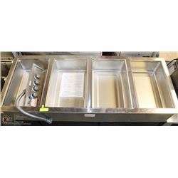 WELLS BUILT IN MODULAR WARMER - 4 WELL - NEW