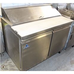 ASCEND 2 DOOR STAINLESS STEEL PREP COOLER
